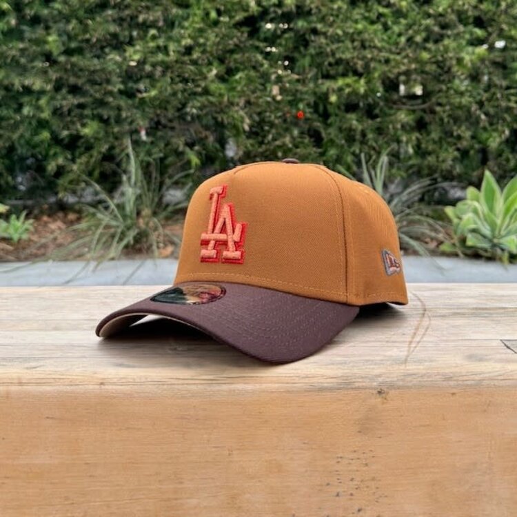 New Era LA Peanut/Dark Brown Outline 1963 WS Khaki UV 940AF