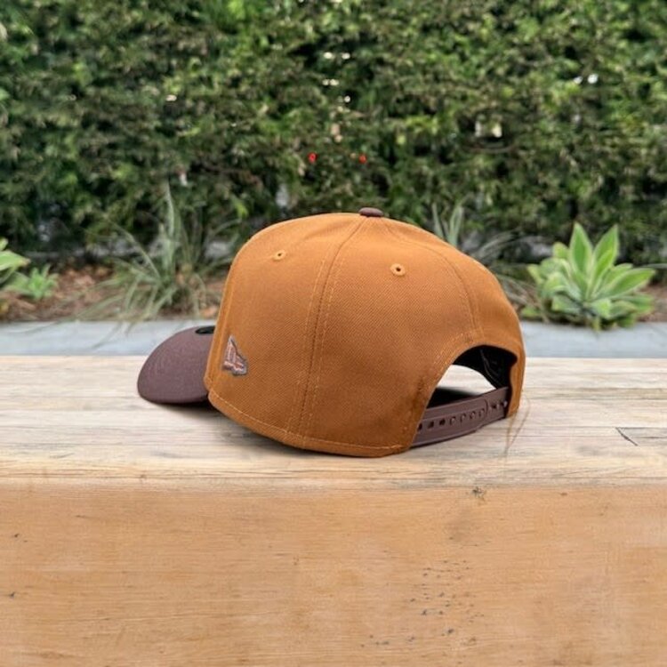 New Era LA Peanut/Dark Brown Outline 1963 WS Khaki UV 940AF