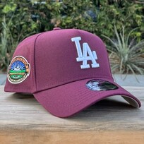 New Era LA Maroon 50th Stadium Anniversary 940 A-Frame