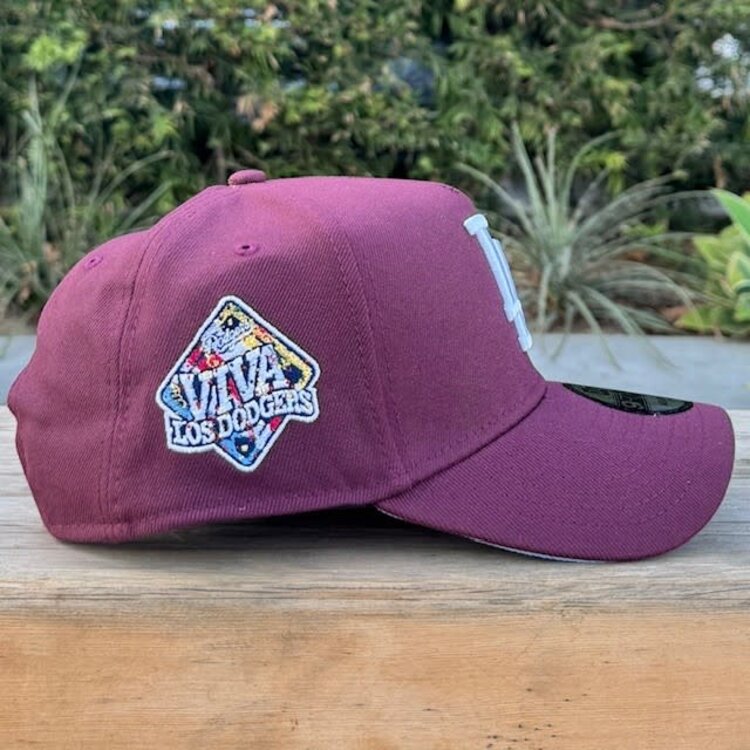 New Era LA Maroon Viva SP Sky Blue UV 940 A-Frame