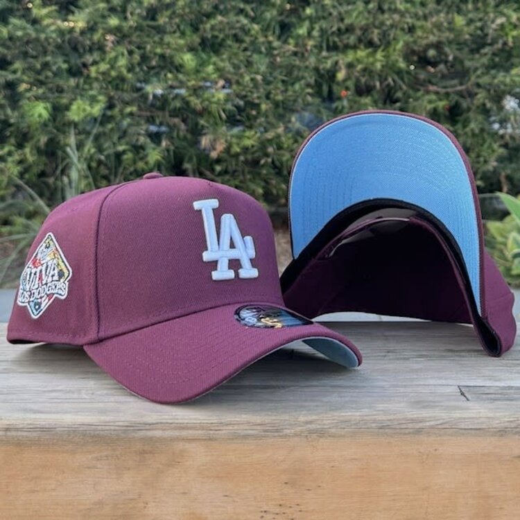 New Era LA Maroon Viva SP Sky Blue UV 940 A-Frame