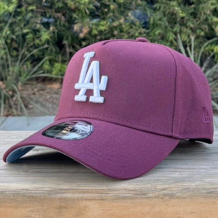 New Era LA Maroon 50th Anniversary Sky Blue UV 940 A-Frame