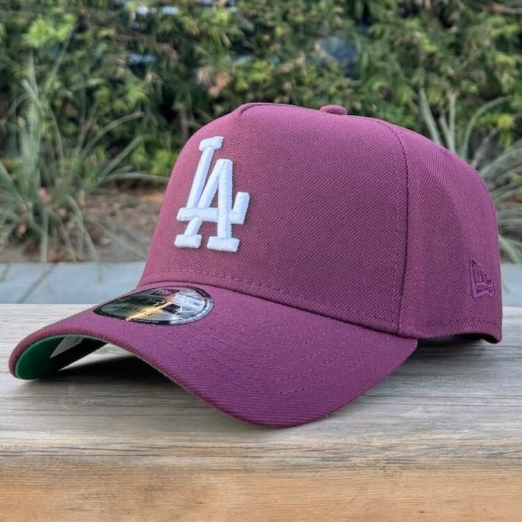 New Era LA Maroon 40th Anniv Green UV 940 A-Frame