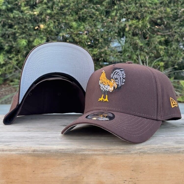 New Era El Gallo Dark Brown 940 A-Frame
