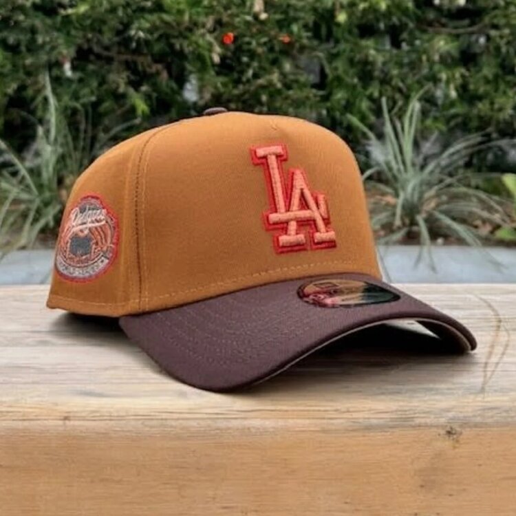 New Era LA Peanut/Dark Brown Outline 1963 WS Khaki UV 940AF