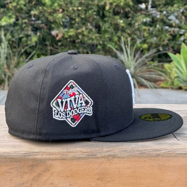 New Era LA Black White Metallic Viva