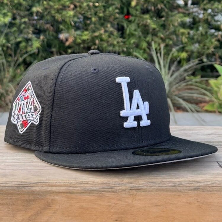 New Era LA Black White Metallic Viva