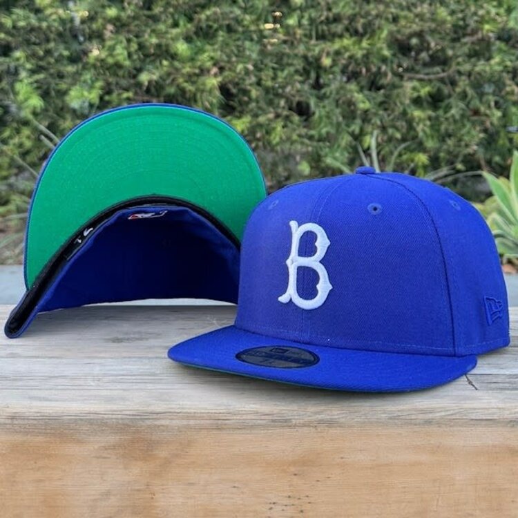 New Era Brooklyn Dodgers "B" Royal Green UV