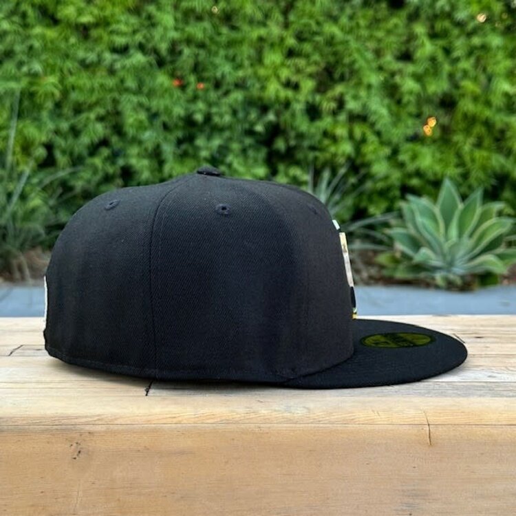 New Era Raiders Black Silver Metal Fitted