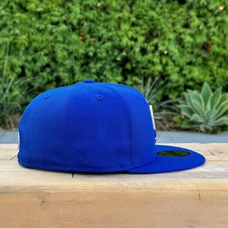 New Era Raiders Royal Silver Metal Fitted