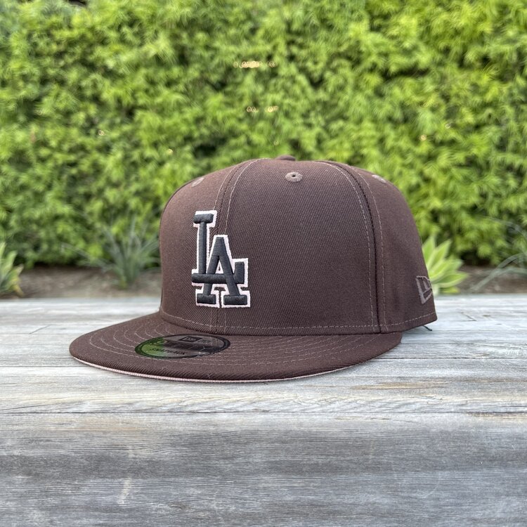 New Era LA 60th Dk Brown Brown-Pink Outline PUV 950