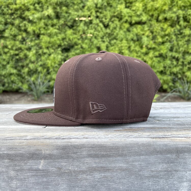 New Era LA 60th Dk Brown Brown-Pink Outline PUV 950
