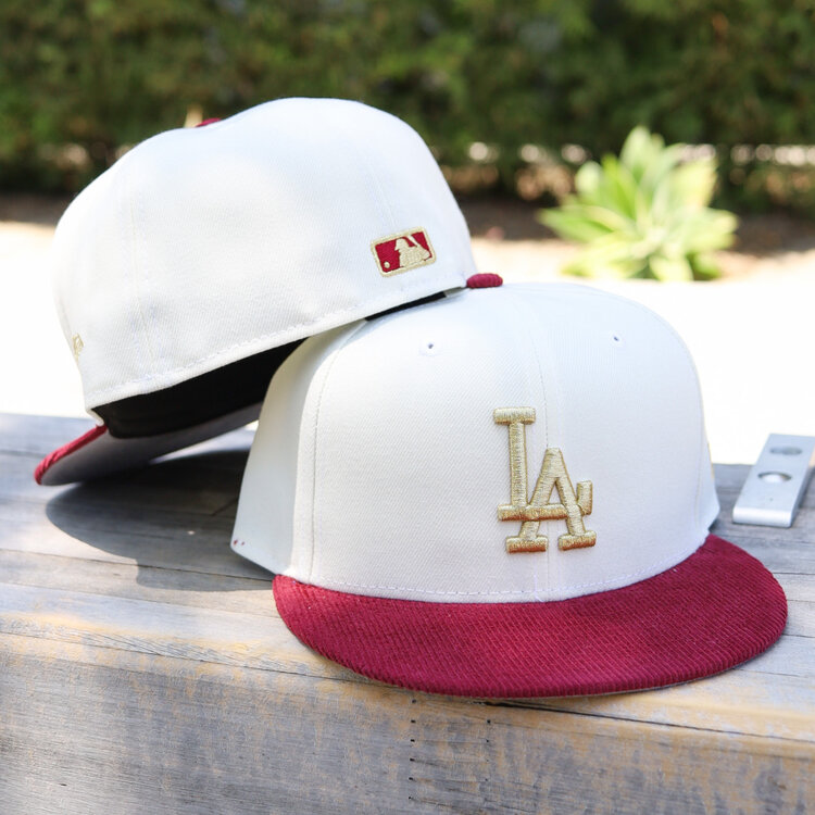 New Era LA Ivory/Corduroy Cardinal