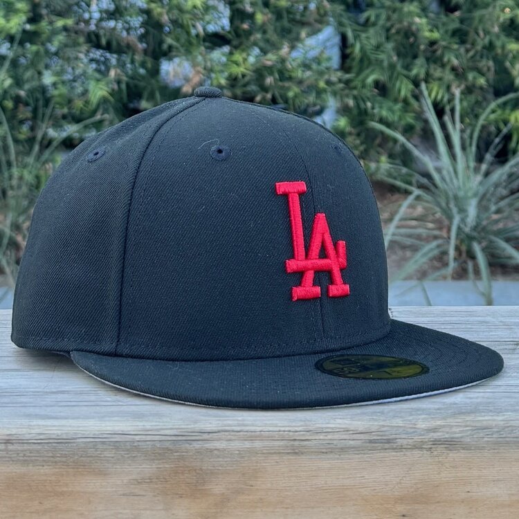 New Era LA Dodgers Black Red Gray UV