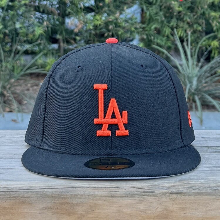 New Era LA Dodgers Black Orange Gray UV