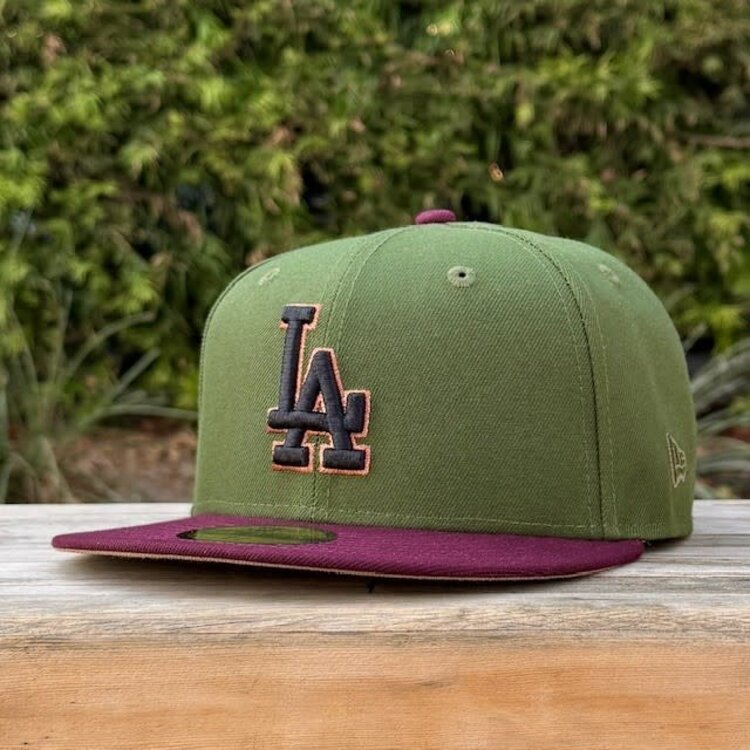 New Era LA Army Green/Maroon Viva SP Tan UV