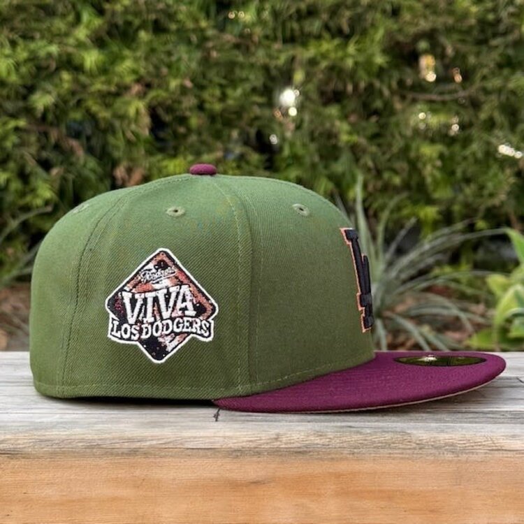 New Era LA Army Green/Maroon Viva SP Tan UV