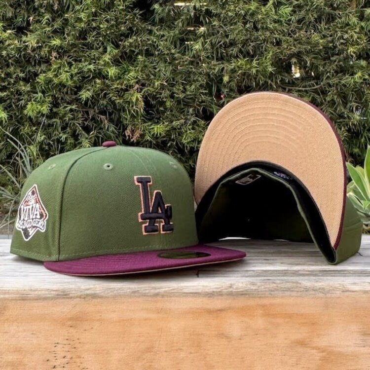 New Era LA Army Green/Maroon Viva SP Tan UV