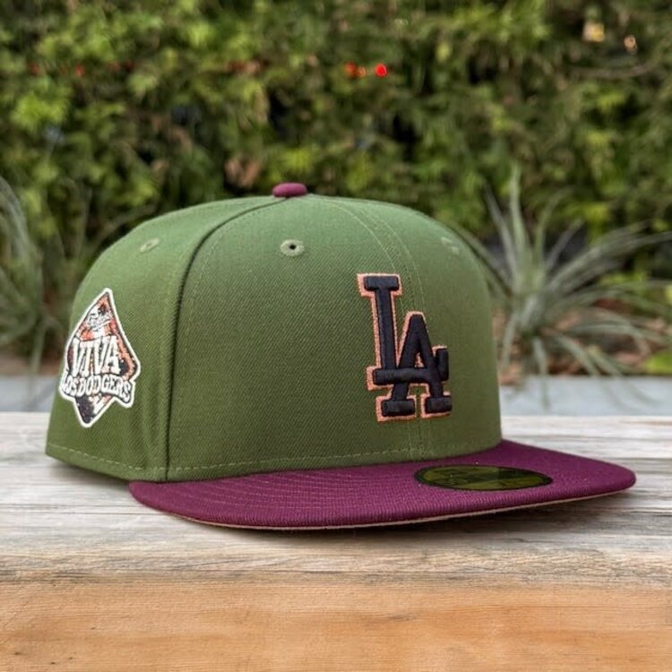 New Era LA Army Green/Maroon Viva SP Tan UV