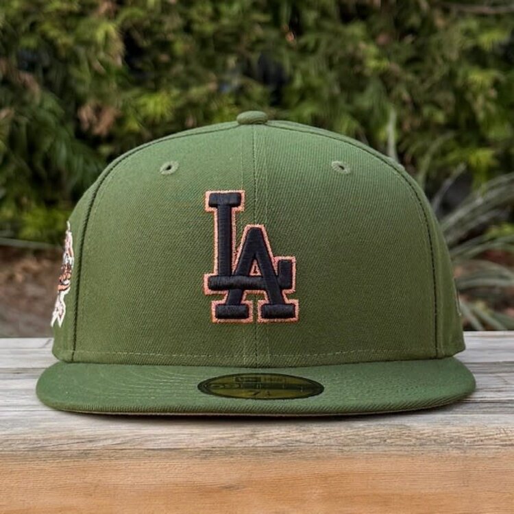 New Era LA Army Green 100th Anniversary Tan UV