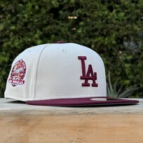 New Era LA Stone/Maroon 60th Anniversary Gray UV