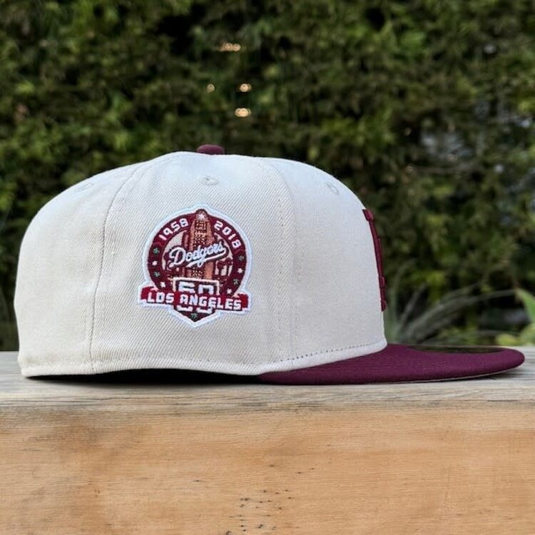 New Era LA Stone/Maroon 60th Anniversary Gray UV