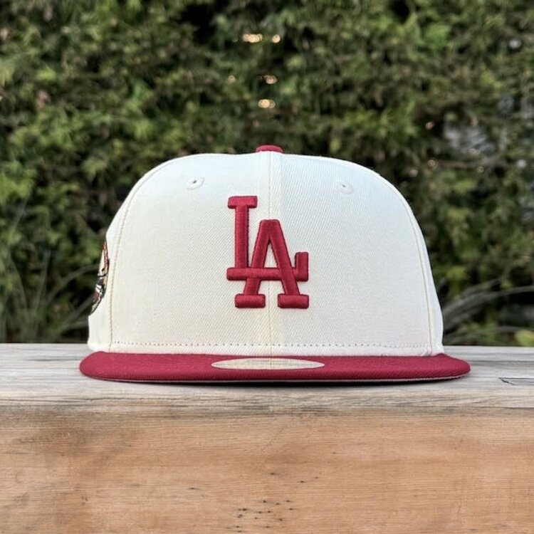 New Era LA Ivory/Cardinal 50th Stadium Gray UV