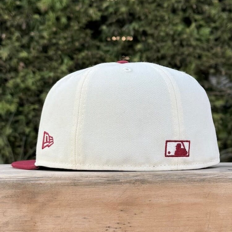 New Era LA Ivory/Cardinal 50th Stadium Gray UV