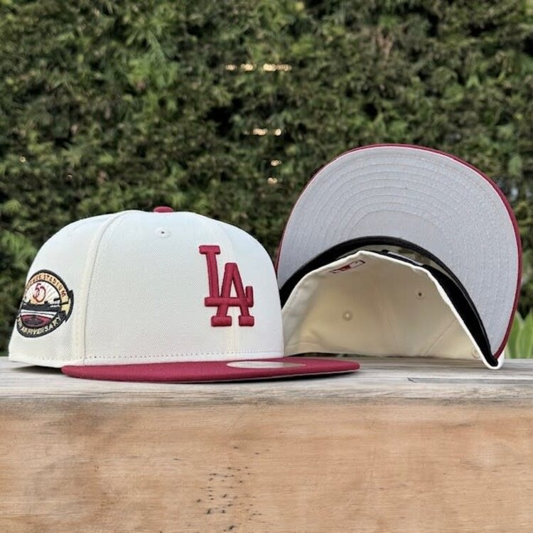 New Era LA Ivory/Cardinal 50th Stadium Gray UV