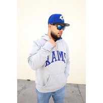 New Era Rams M NE Gray Block Arch Hoodie