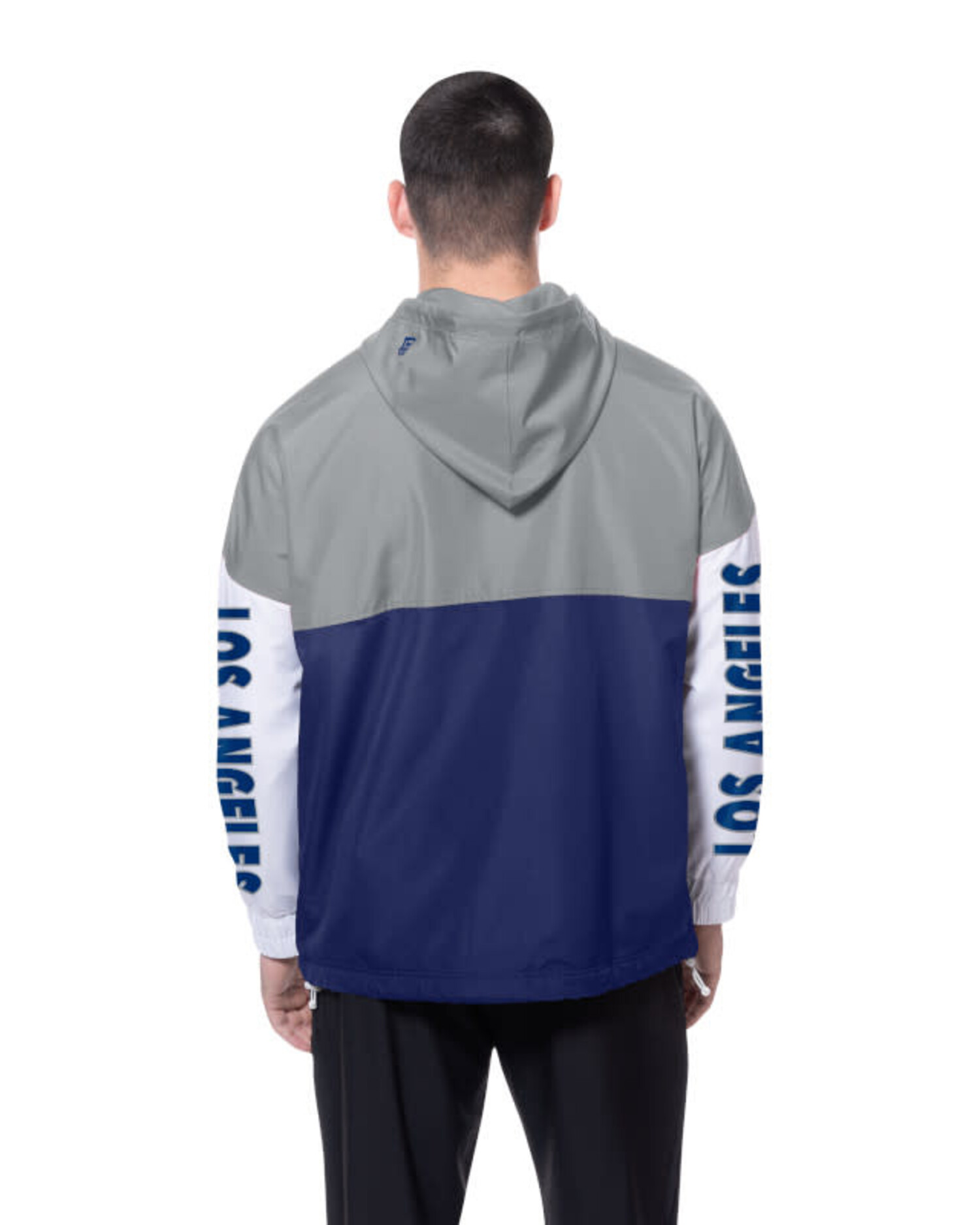 LA Dodgers Men's NE Full-Zip Color Block 2.0 Windbreaker