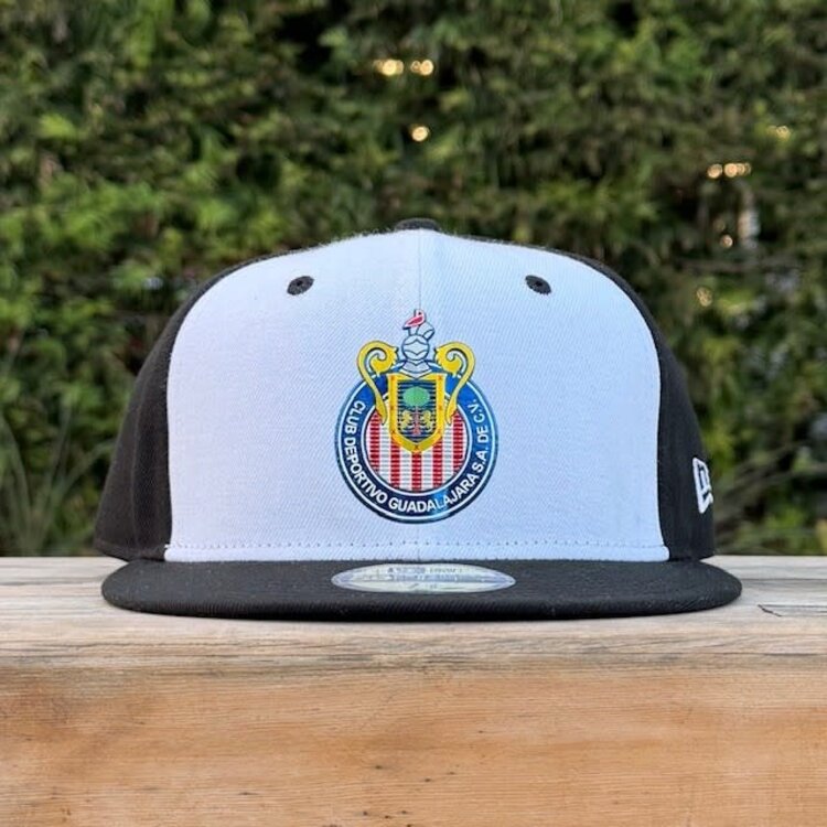 New Era Chivas White/Black Team Logo