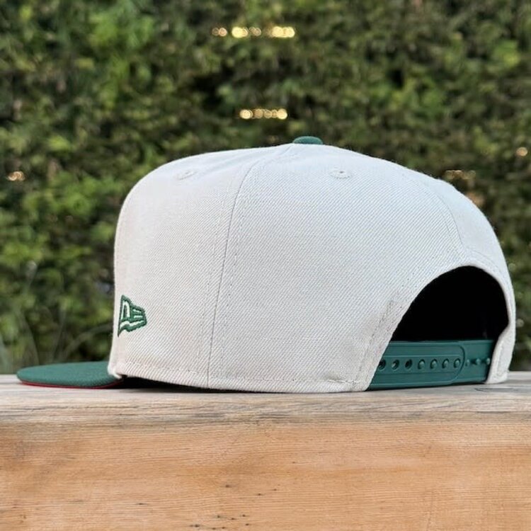 New Era Celtics Stone/Dark Green Est. 1946 SP Red UV 950 Snapback