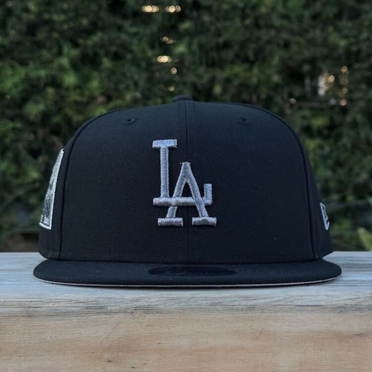 New Era LA Black Gray Metallic 60th Stadium Anniversary 950 Snapback