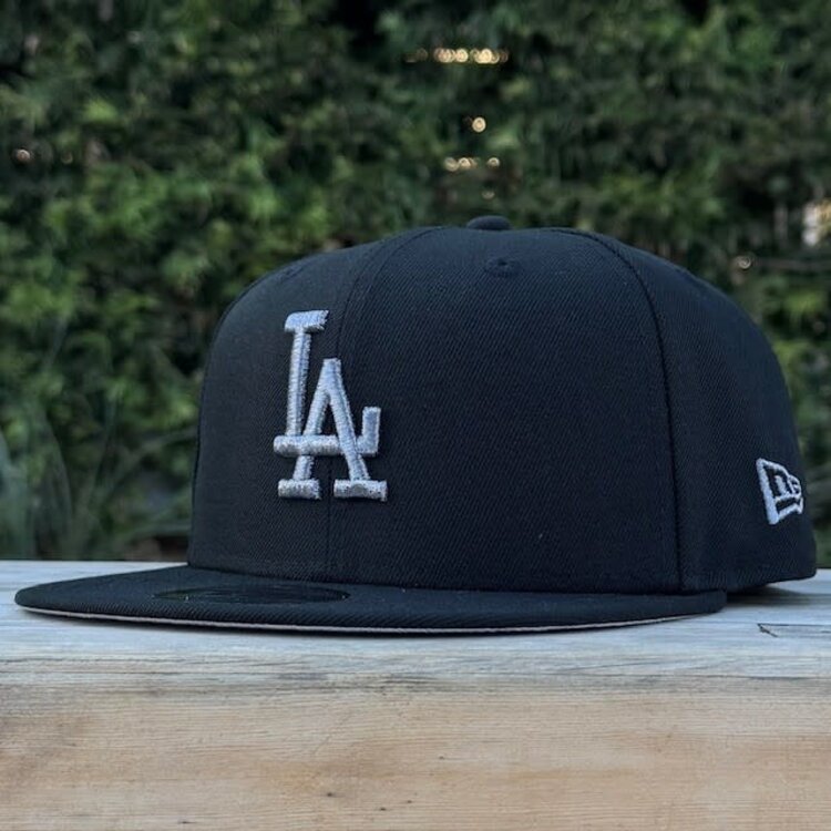 New Era LA Black Gray Metallic 60th Stadium Anniversary 950 Snapback