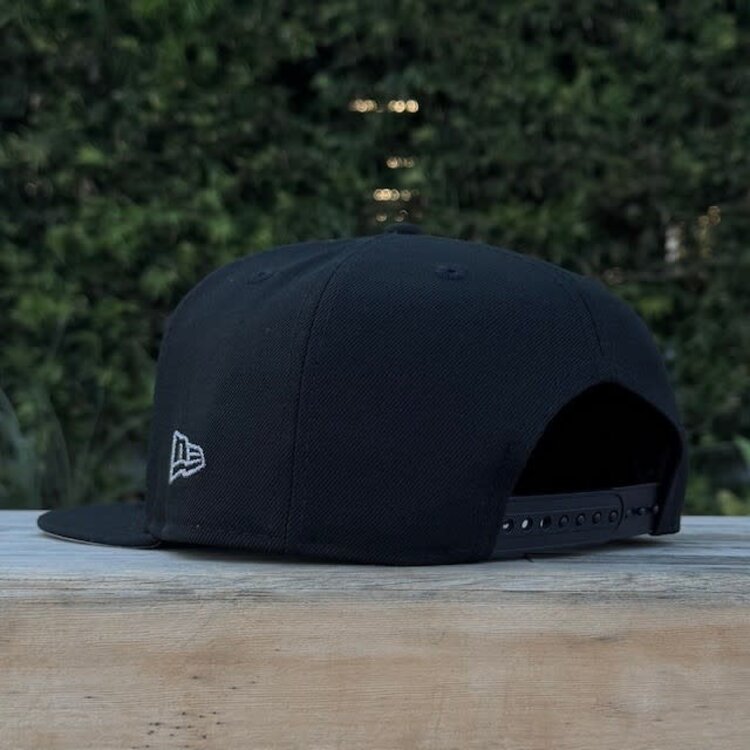 New Era NY Black Gray Metallic 50th Stadium Anniversary 950 Snapback