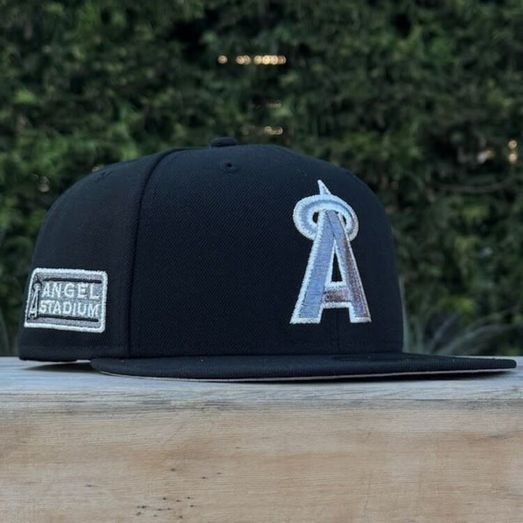 New Era Angels Black Gray Metallic Stadium SP 950 Snapback