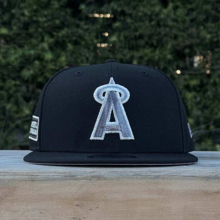 New Era Angels Black Gray Metallic Stadium SP 950 Snapback