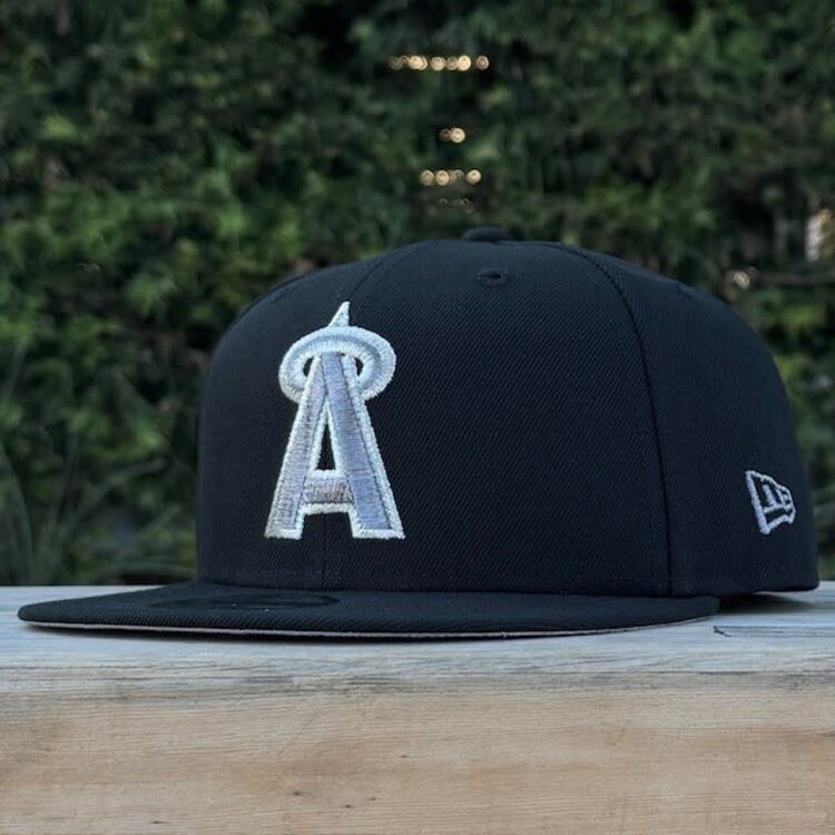New Era Angels Black Gray Metallic Stadium SP 950 Snapback