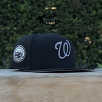 New Era Washington Black Gray Metallic Inaugural Season SP 950 Snapback