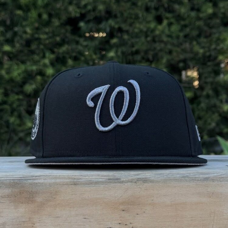 New Era Washington Black Gray Metallic Inaugural Season SP 950 Snapback