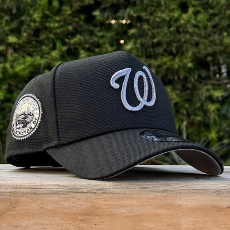 New Era Washington Black Gray Metallic Inaugural Season SP 940 A-Frame