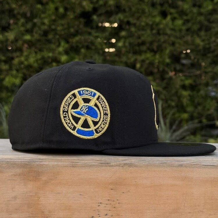 New Era NY Black Metallic Gold 1961 WS