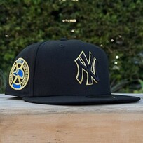 New Era NY Black Metallic Gold 1961 WS