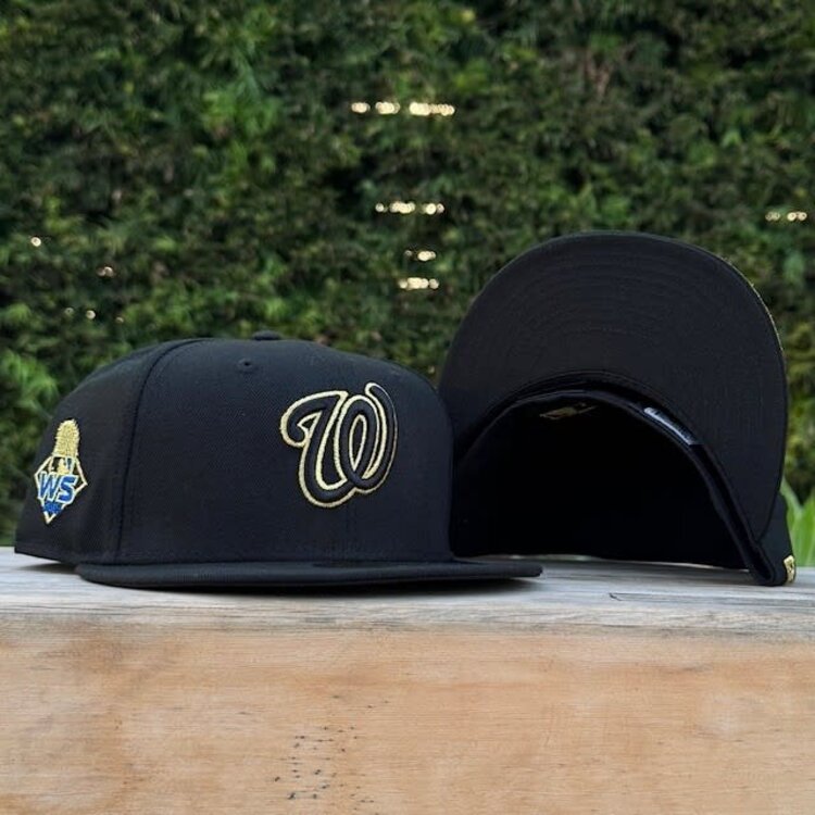 New Era Washington Black Metallic Gold 2019 WS