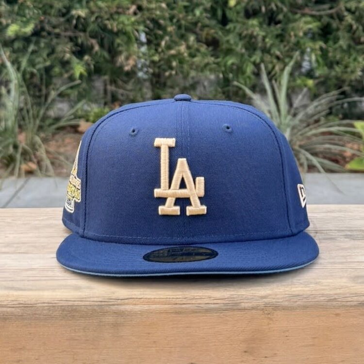 New Era LA Navy Ivory 2024 World Series Champs Trophy