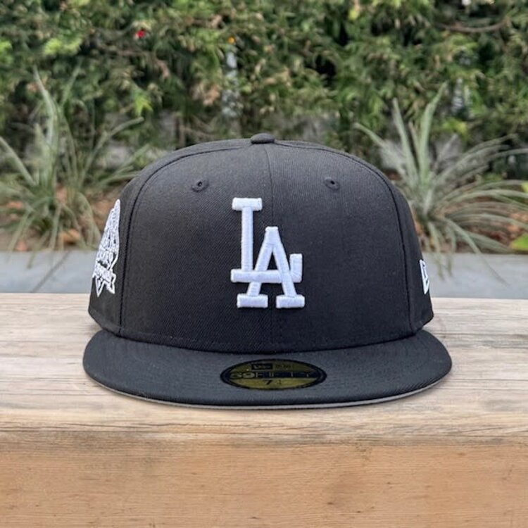 New Era LA New Black White 2024 WS Champs