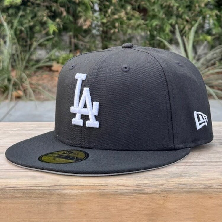 New Era LA New Black White 2024 WS Champs