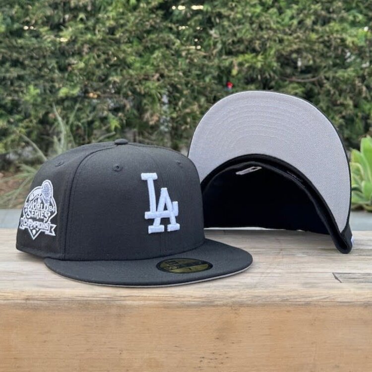 New Era LA New Black White 2024 WS Champs
