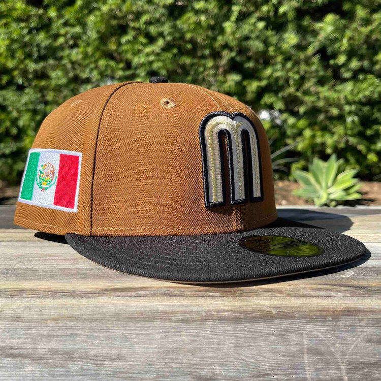 New Era Mexico "M" Peanut/Black